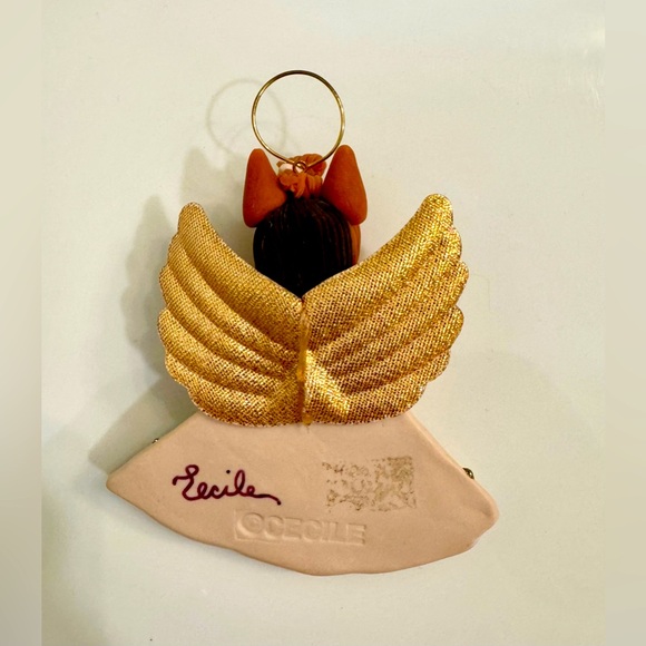 Yorkie Angel Christmas Ornament - Picture 2 of 2